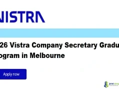 2026 Vistra Company Secretary Graduate Program in Melbourne