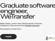 2026 WeTransfer Graduate Software Engineer Program 2026 WeTransfer Graduate Software Engineer Program