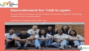 2026 Youth Endowment Fund Youth Advisory Board (YAB) Program