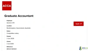 2027 Aurizon Graduate Accountant Program in Australia