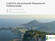 2027 CAPES Humboldt Research Fellowship Program 2027 CAPES Humboldt Research Fellowship Program