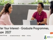 2027 GSK Graduate Programmes (Hybrid work with Competitive Salary) 2027 GSK Graduate Programmes in Europe