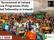 2027 Government of Ireland Fellows Programme (Fully Funded Fellowship in Ireland)