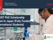 2027 OIST PhD Scholarship Program in Japan (Fully Funded for International Students)