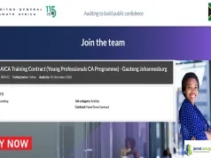 2027 South Africa AGSA SAICA Trainee Programme for Young Professionals 2027 South Africa AGSA SAICA Trainee Programme for Young Professionals