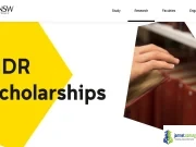 2027 University of New South Wales Scholarships (Fully Funded Postgraduates in Australia) 2027 University of New South Wales Scholarships (Fully Funded Postgraduates in Australia)