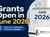 Grants Open in June 2026
