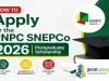 How To Apply for the NNPC SNEPCo 2026 Postgraduate Scholarship