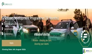 2026/2027 Fidelity Services Group Graduate Development Programme in South Africa