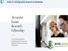 2026 Alexander Eason Research Fellowship in the USA ($3,000 Undergraduate Research Award)
