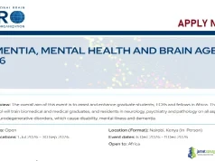 2026 IBRO Dementia, Mental Health and Brain Ageing Program (Fully Funded)