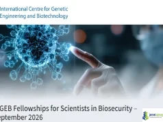 2026 ICGEB Fellowships for Scientists in Biosecurity (Fully Funded Training in Italy, India & China)
