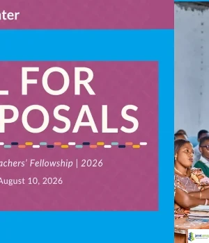 2026 Pulitzer Center Africa Education Teachers’ Fellowship (Fully Funded)