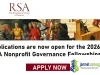 2026 RSA Nonprofit Governance Fellowships