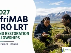 2027 AfriMAB GRÓ LRT Land Restoration Fellowships (Fully Funded Training in Iceland)