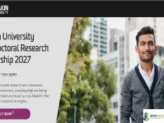2027 Deakin University Postdoctoral Research Fellowship ($15,000 Research Grant in Australia) 2027 Deakin University Postdoctoral Research Fellowship ($15,000 Research Grant in Australia)