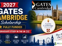 2027 Fully Funded Gates Cambridge Scholarship in the UK