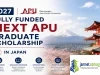 2027 Fully Funded MEXT APU Graduate Scholarship in Japan