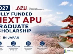 2027 Fully Funded MEXT APU Graduate Scholarship in Japan 2027 Fully Funded MEXT APU Graduate Scholarship in Japan