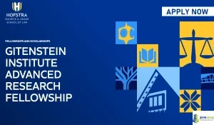 2027 Gitenstein Institute Advanced Research Fellowship (Paid Health Law Fellowship)