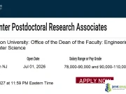 2027 Princeton University DeCenter Postdoctoral Research Fellowship 2027 Princeton University DeCenter Postdoctoral Research Fellowship