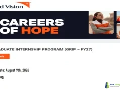 2027 World Vision Uganda Graduate Internship Program (GRIP) 2027 World Vision Uganda Graduate Internship Program (GRIP)