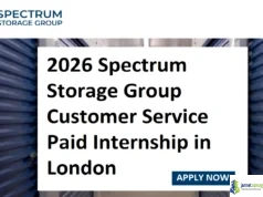 2026 Spectrum Storage Group Customer Service Paid Internship in London 2026 Spectrum Storage Group Customer Service Paid Internship in London