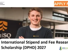 University of Southern Queensland (UniSQ) International PhD Scholarship 2027 2027 University of Southern Queensland (UniSQ) International PhD Scholarship