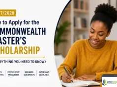 How to apply for the Commonwealth Master’s Scholarship 2027/2028 (Everything You Need to Know) How to apply for the Commonwealth Master's Scholarship 2027-2028 (Everything You Need to Know)