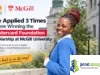 She Applied 3 Times Before Winning a Mastercard Foundation Scholarship at McGill University She Applied 3 Times Before Winning a Mastercard Foundation Scholarship at McGill University